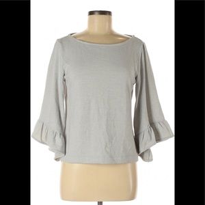 Banana Republic ruffle sleeve blouse size small